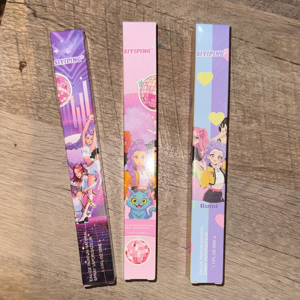 3 Spray bundle perfumes K-pop
